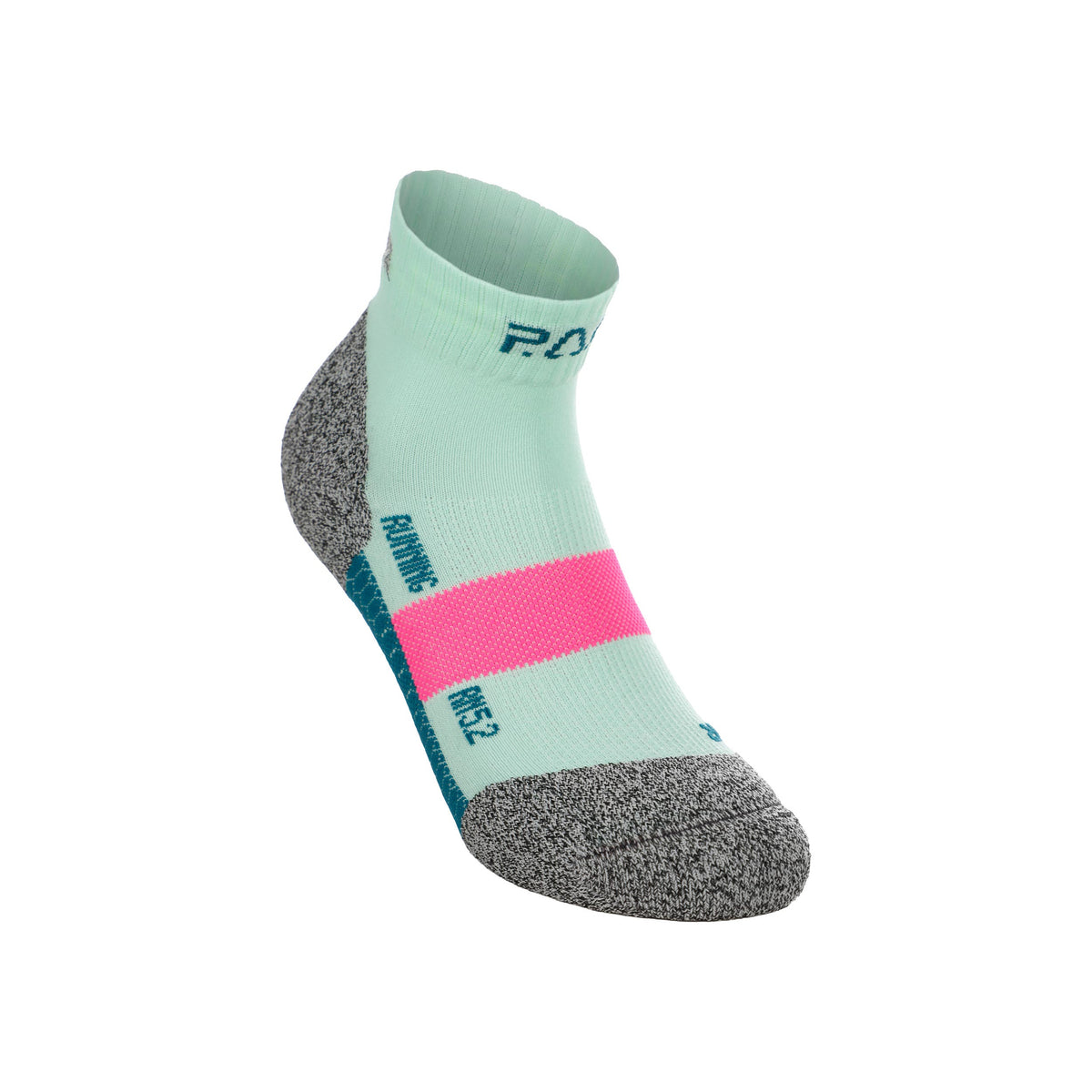 P.A.C. RN 5.2 Reflective Pro Chaussettes de running Femmes-mint, pink