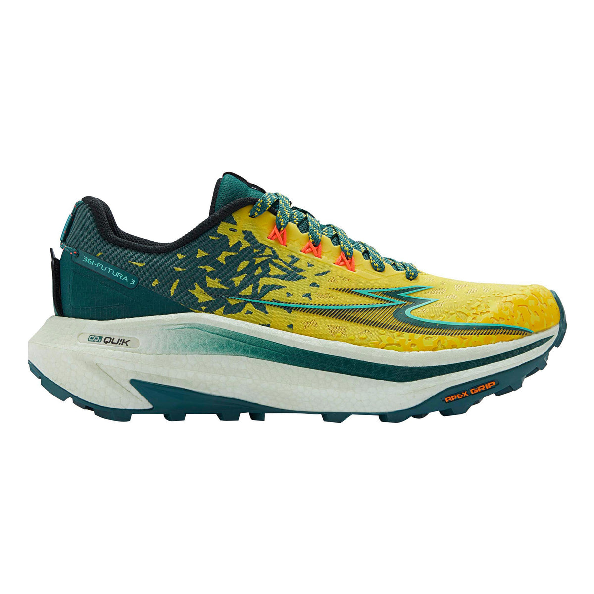 361° Futura 3 Chaussure trail Hommes-jaune, gris