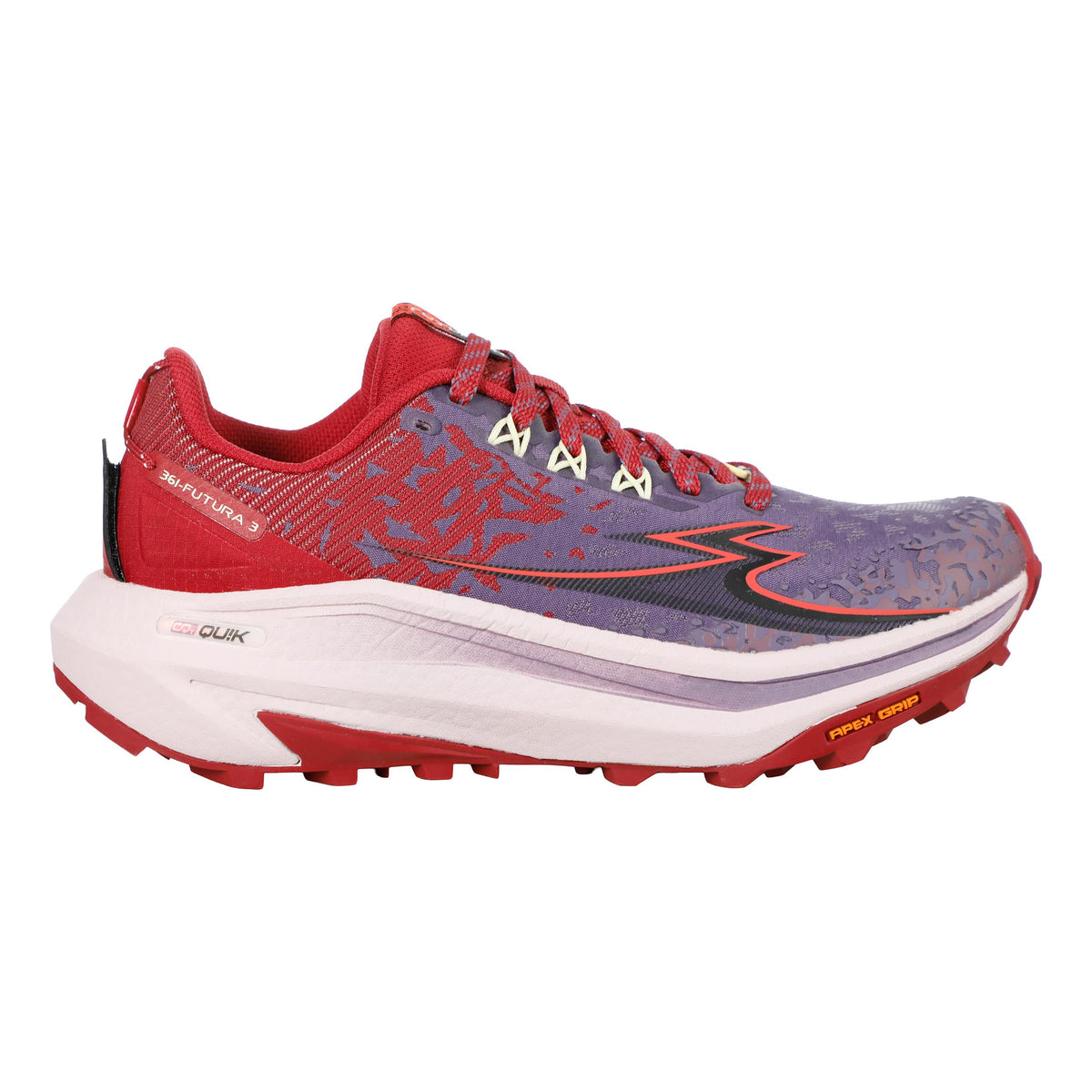 361° Futura 3 Chaussure trail Femmes - lilas, rouge