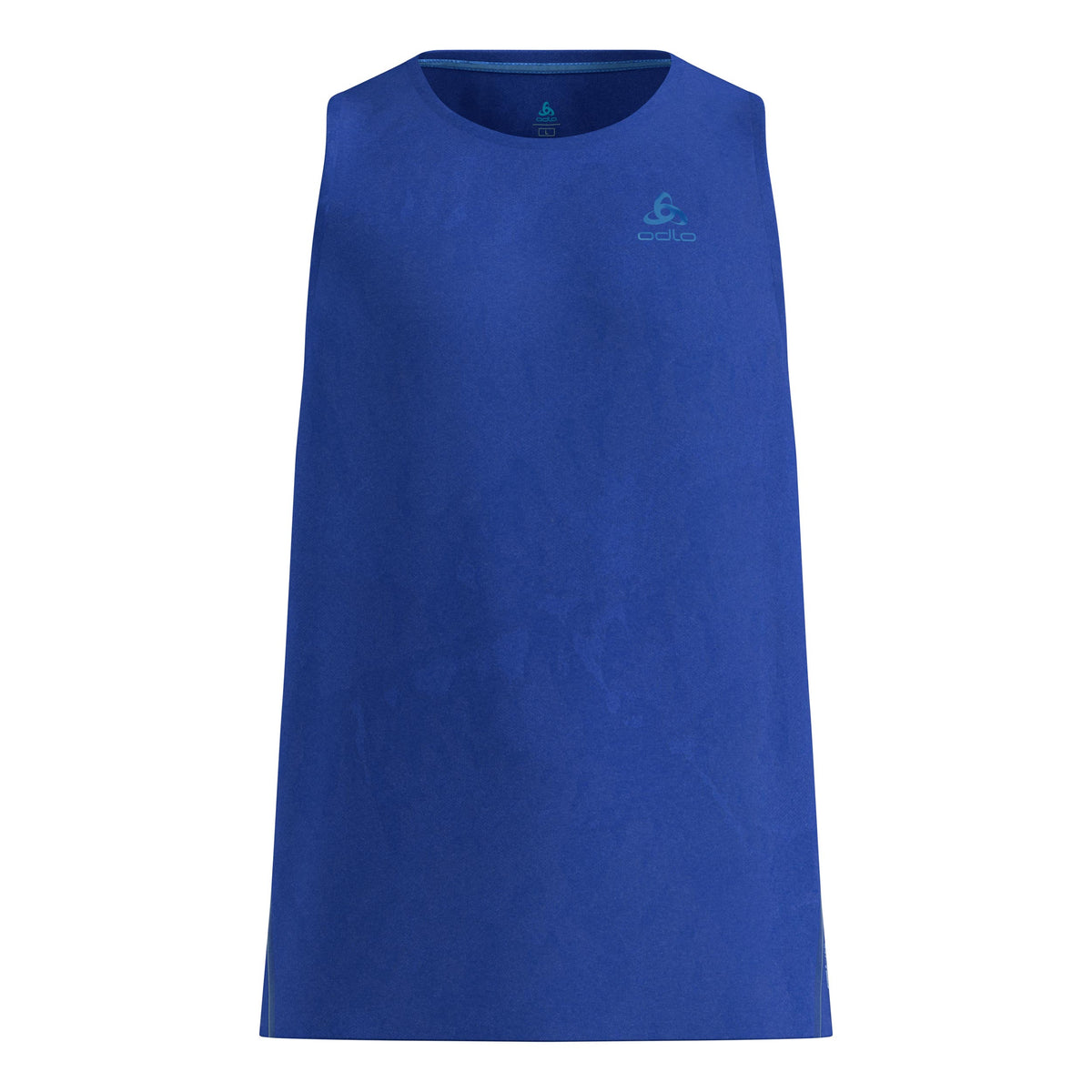 Odlo Zeroweight Engineered Chill-Tec Maillot de course Hommes-bleu