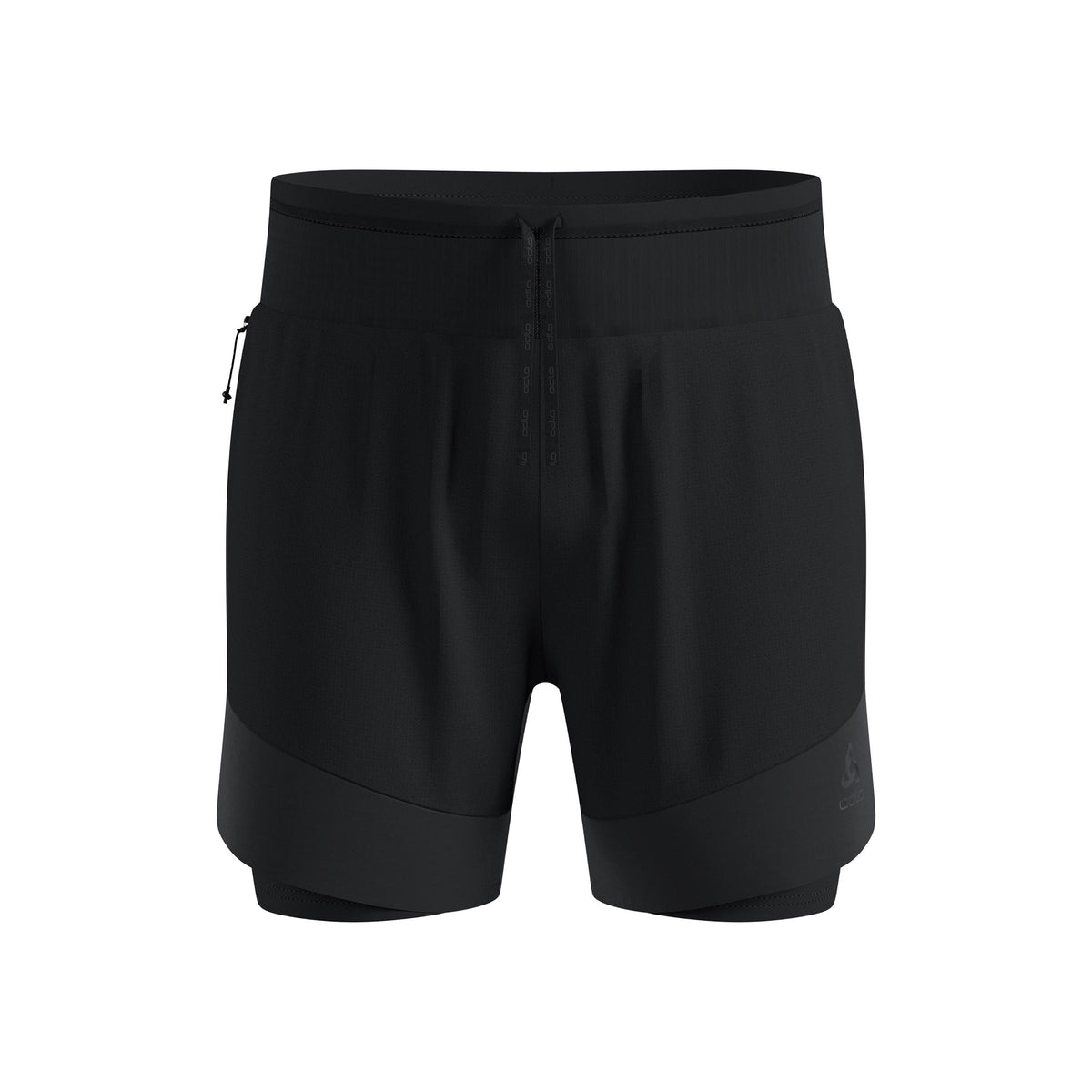 Odlo X-Alp Trail 6in 2in1 Short de running Hommes-noir