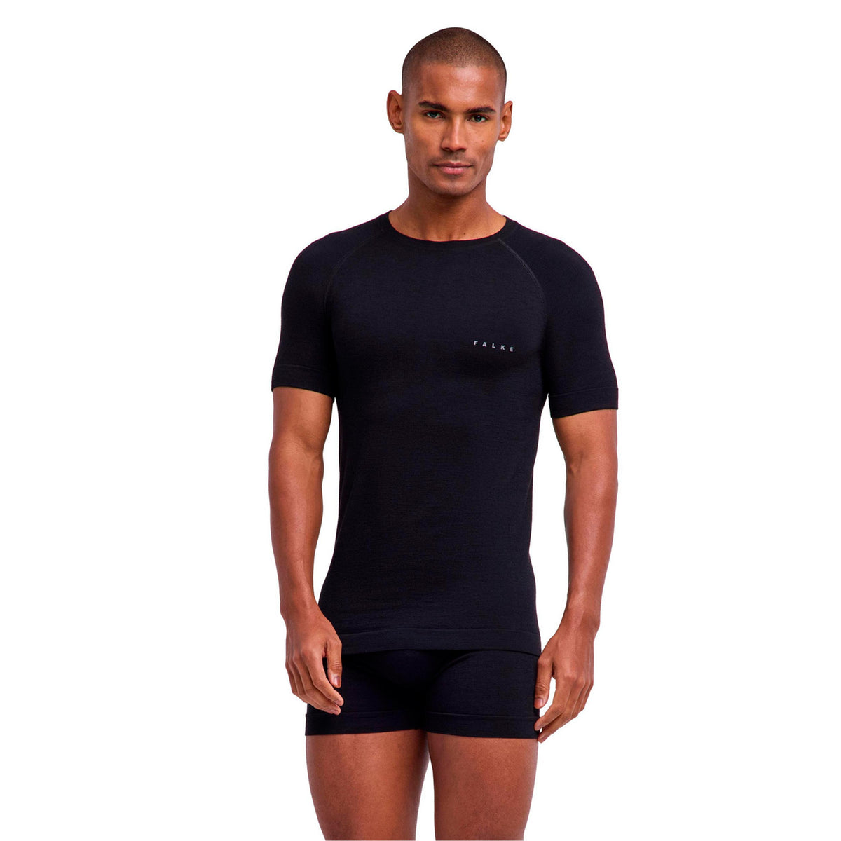 Falke Wool Tech Light Maillot de corps Hommes-noir