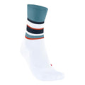 RU4 Endurance Compression Chaussettes de compression Hommes - blanc, bleu