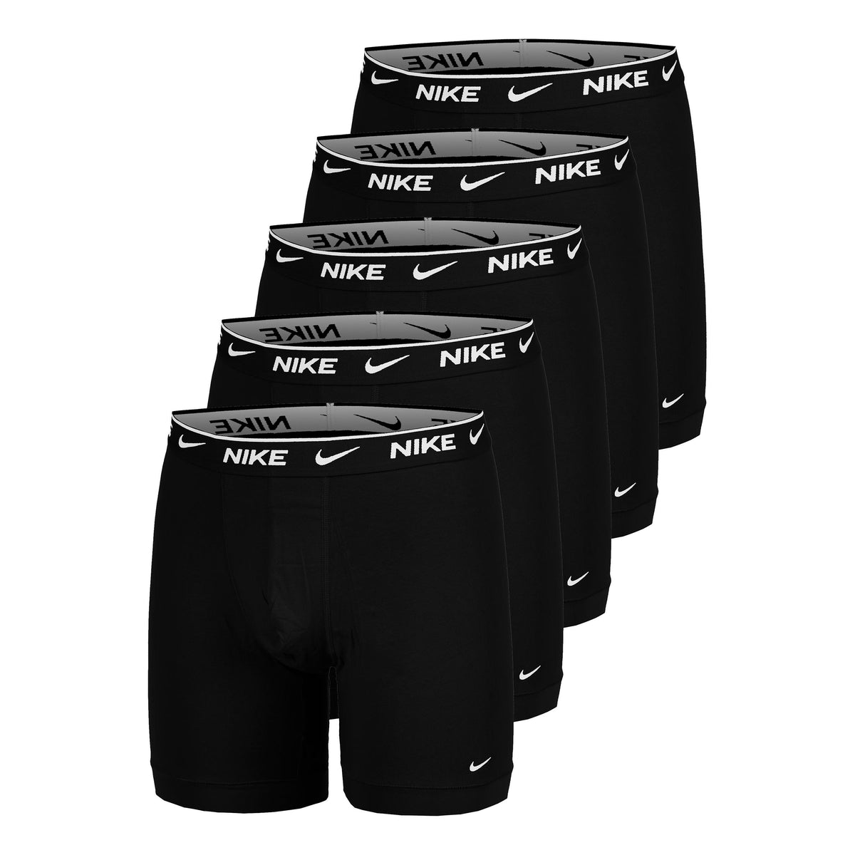 Nike Essential Cotton Stretch Boxer Brief Caleçon - Pack de 5 Hommes-noir