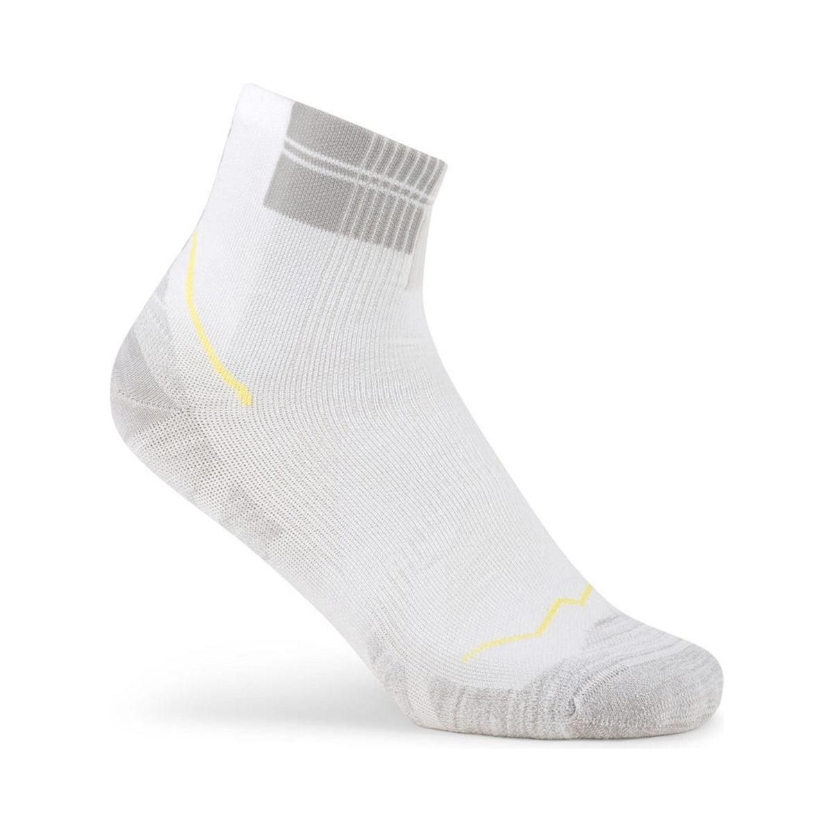 Buff Coolnet Quarter  Chaussettes de running Unisex-blanc