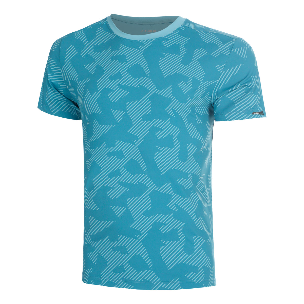 NEO Feel the Vybe AOP Maillot de course Hommes-turquoise