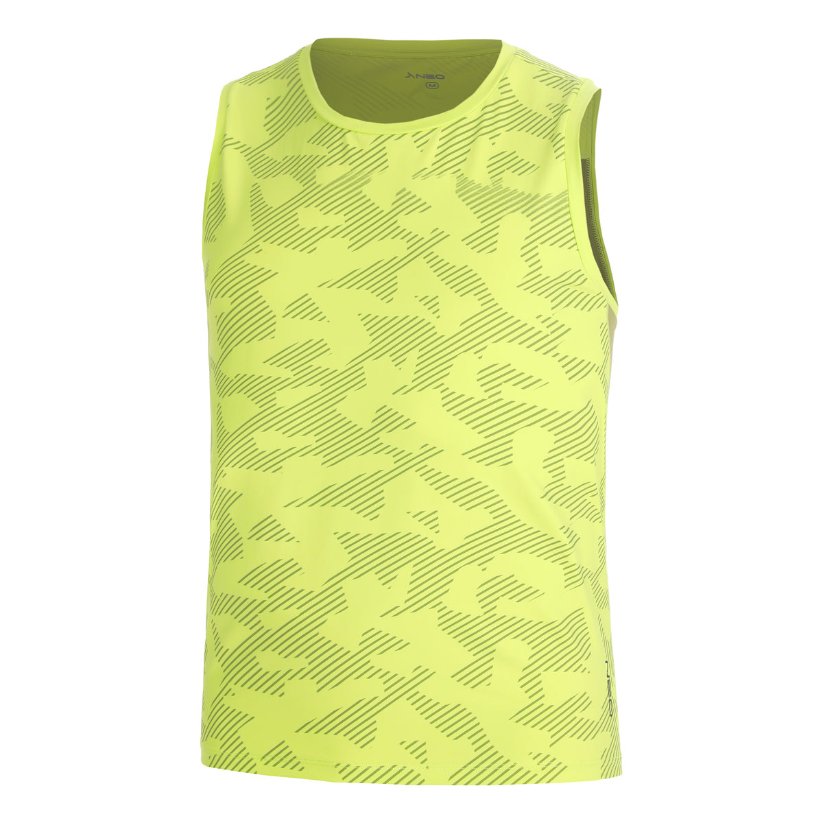NEO Feel the Vybe AOP Maillot de course Hommes-jaune lemon