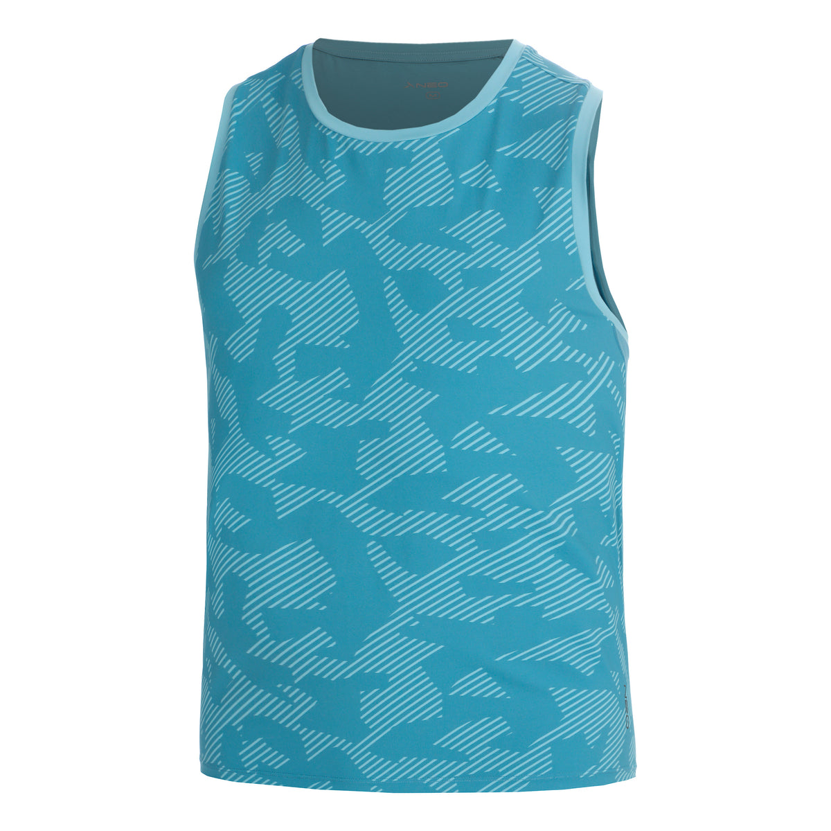 NEO Feel the Vybe AOP Maillot de course Hommes-turquoise