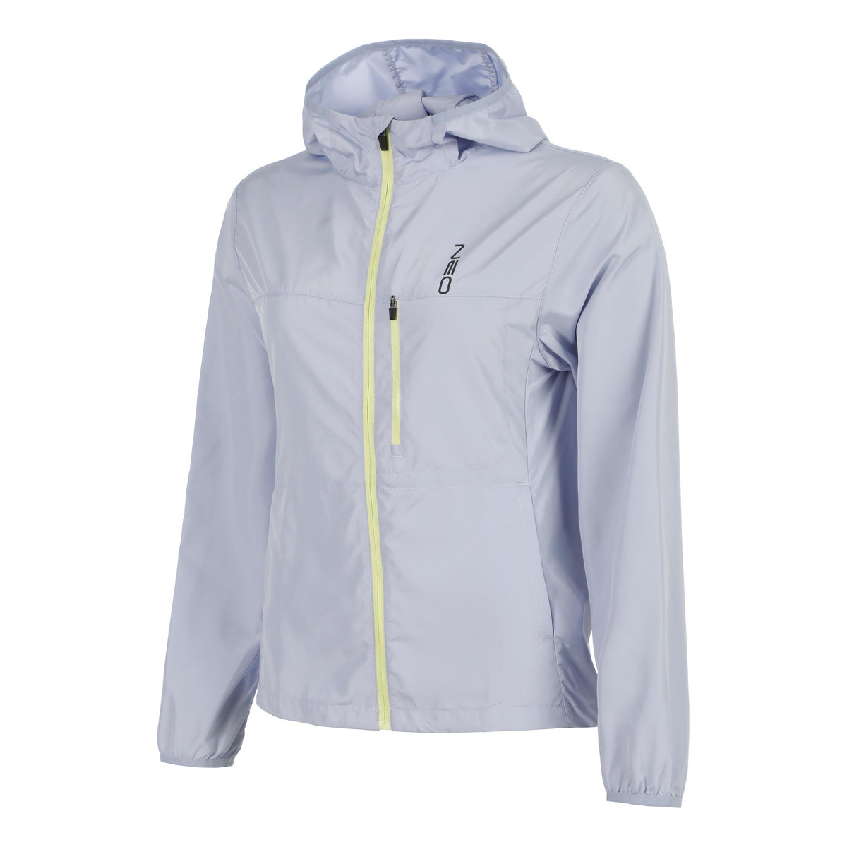 NEO Feel the Vybe Fly Veste running Femmes-bleu gris, jaune lemon
