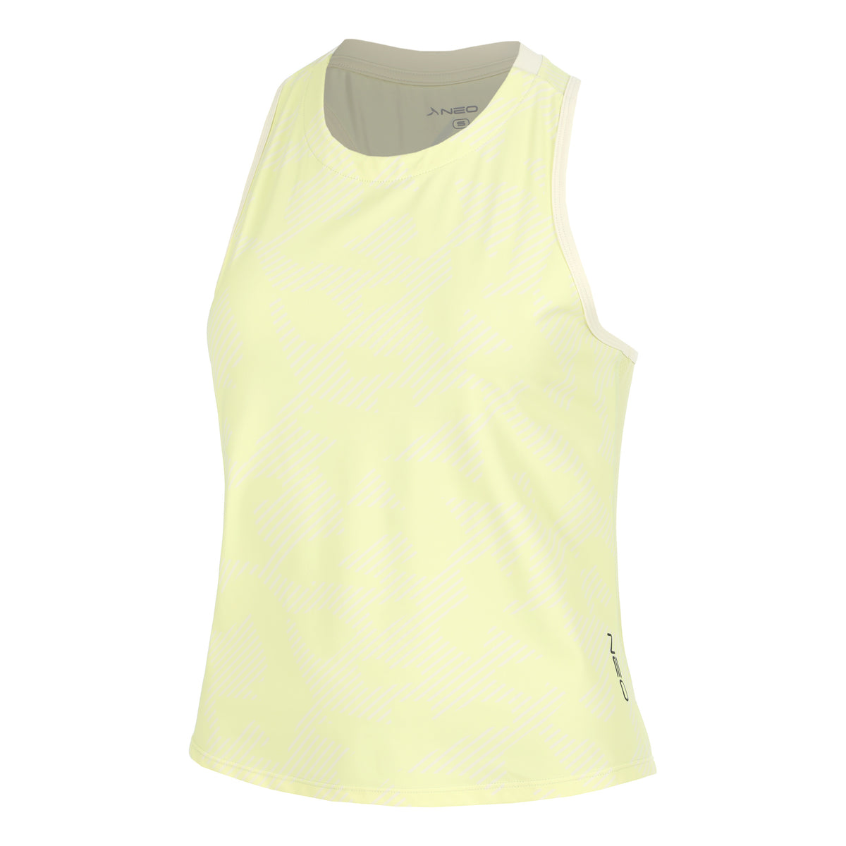 NEO Feel the Vybe AOP Maillot de course Femmes-jaune lemon