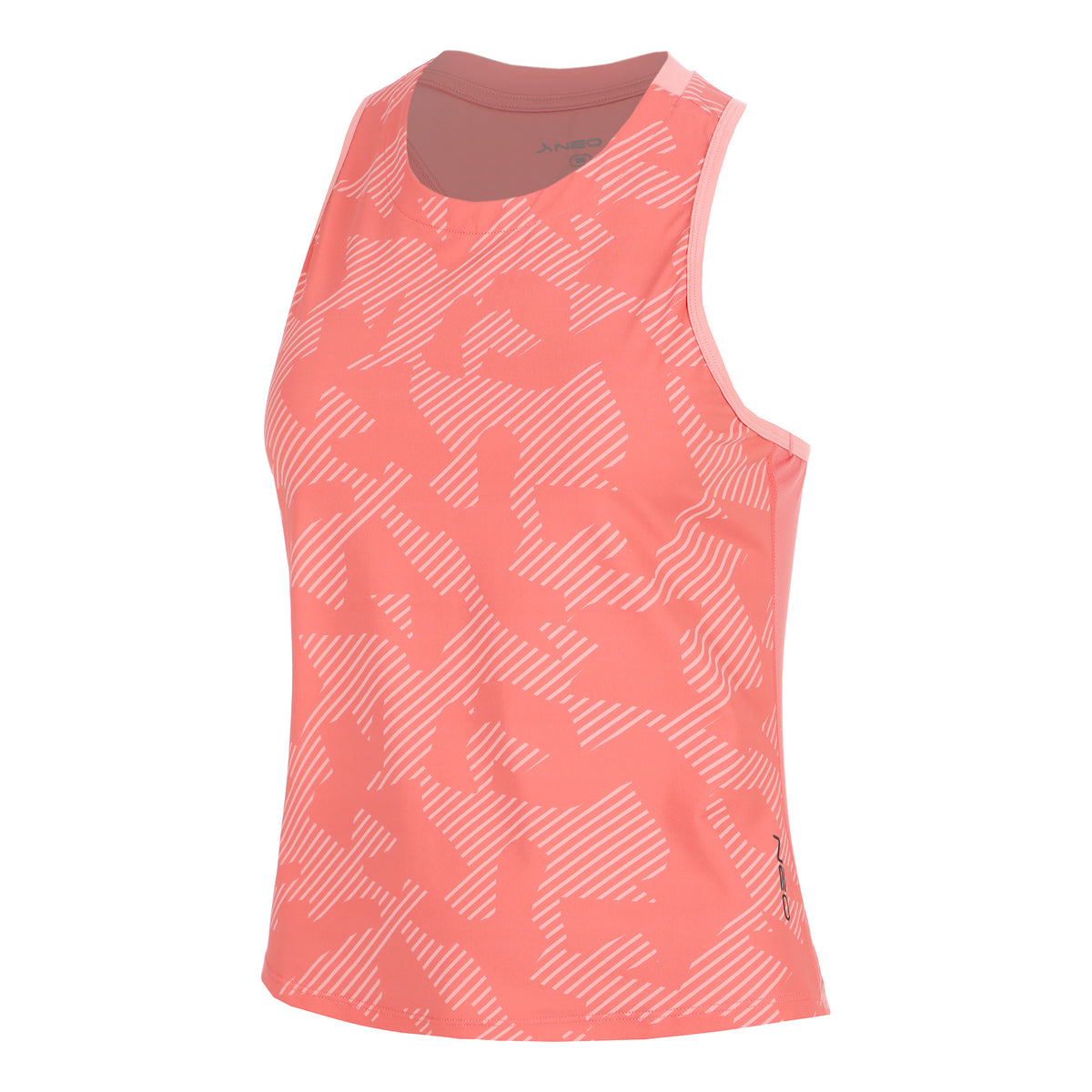 NEO Feel the Vybe AOP Maillot de course Femmes-corail
