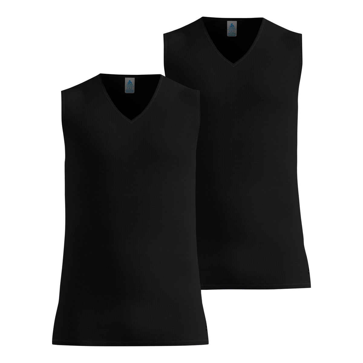Odlo Active Light 2 pack Maillot de corps Hommes-noir
