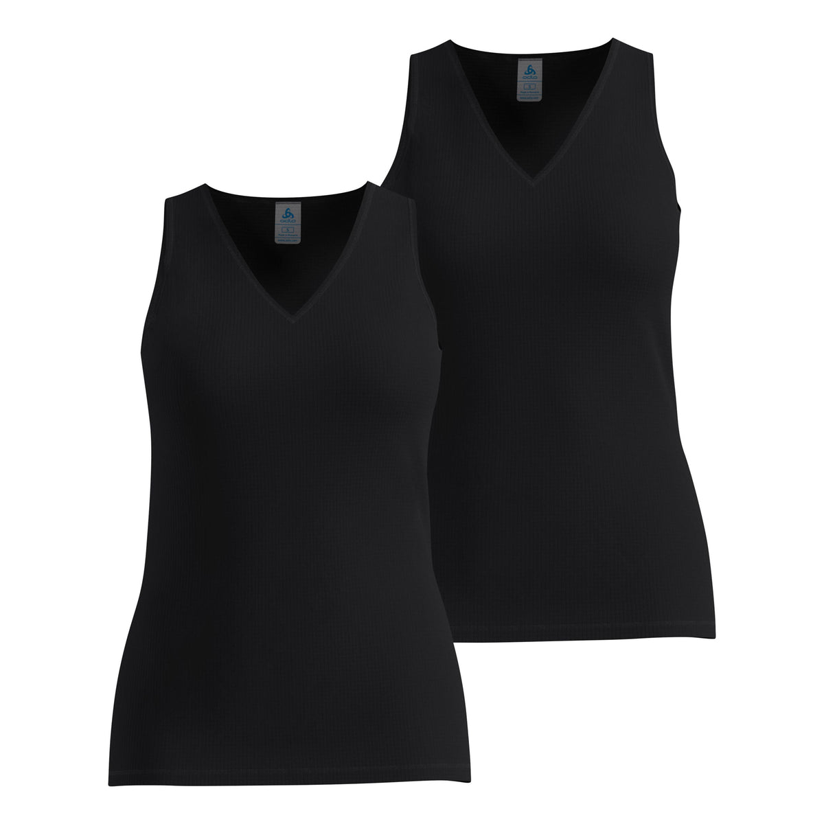 Odlo Active Light 2 pack Maillot de corps Femmes-noir