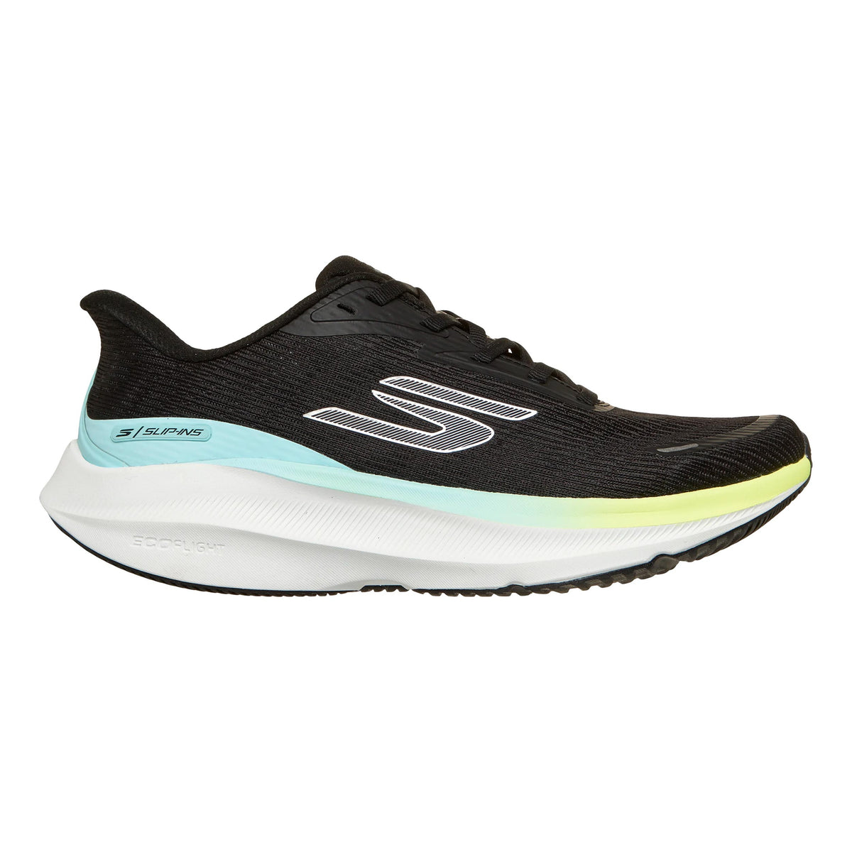 Skechers SKX Aero Pulse Slip-In Chaussure de running sans stabilisateurs Femmes - noir, jaune