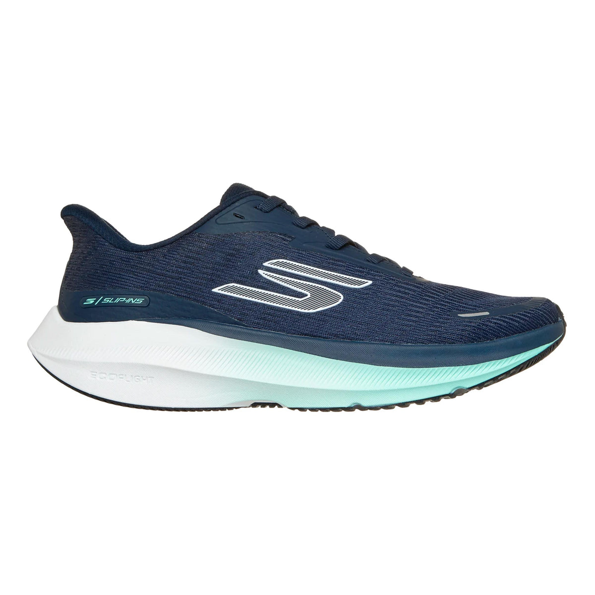 Skechers SKX Aero Pulse Slip-In Chaussure de running sans stabilisateurs Femmes - bleu foncé, turquoise