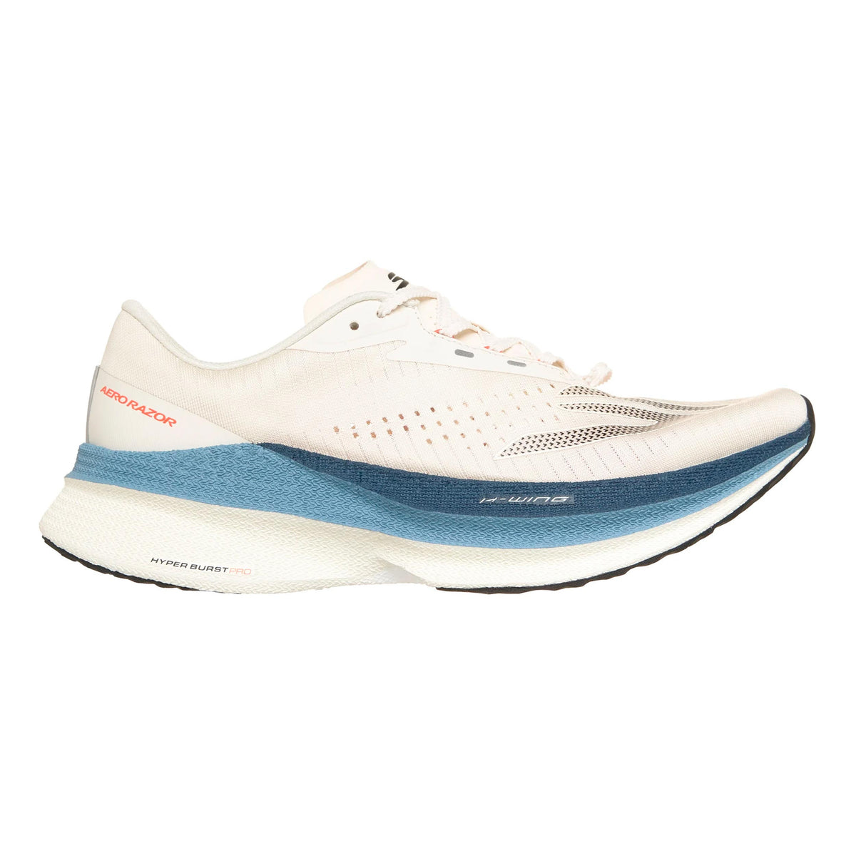 Skechers SKX Aero Razor Chaussure de running sans stabilisateurs Hommes - blanc cassé, bleu