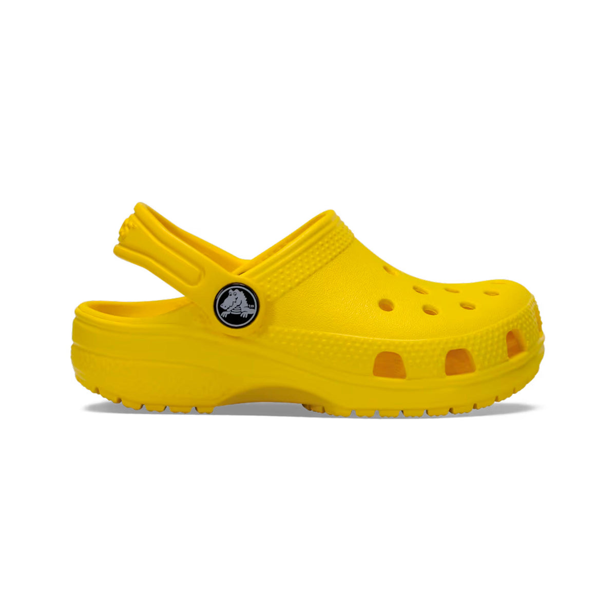 Crocs Classic Clog Tongs Enfants - jaune