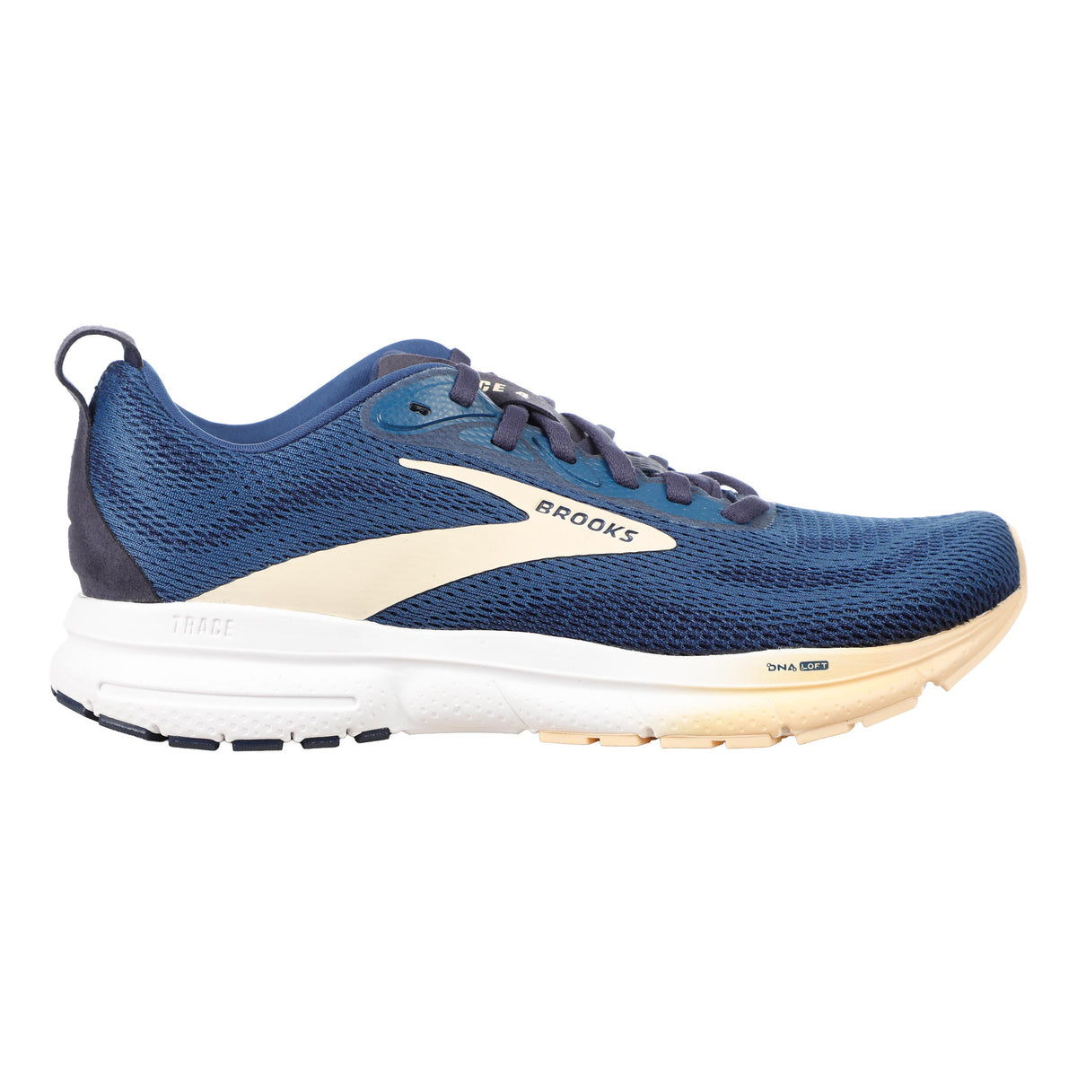 Brooks Trace 4 Chaussure de running sans stabilisateurs Femmes - bleu, abricot