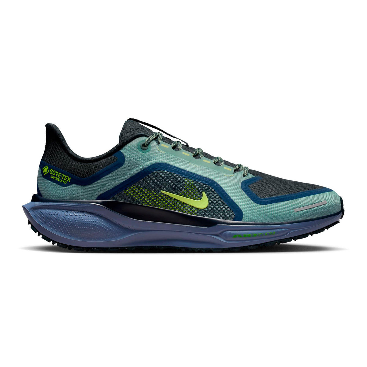 Nike Pegasus 41 GTX Chaussure de running sans stabilisateurs Hommes - gris foncé, mint