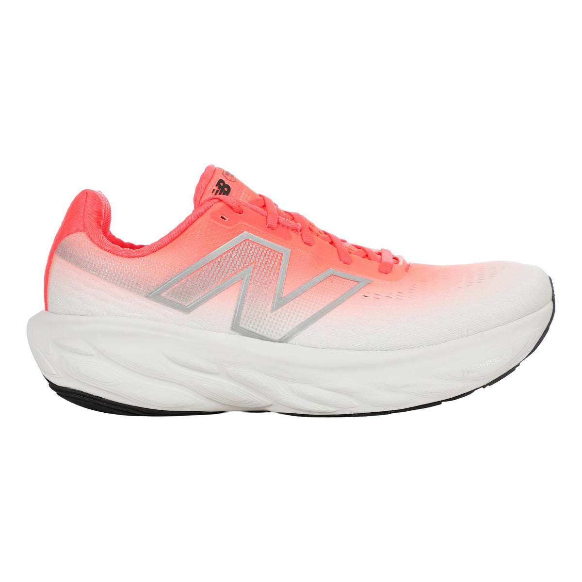 New Balance Fresh Foam x 1080 v14 Chaussure de running sans stabilisateurs Hommes - corail, blanc