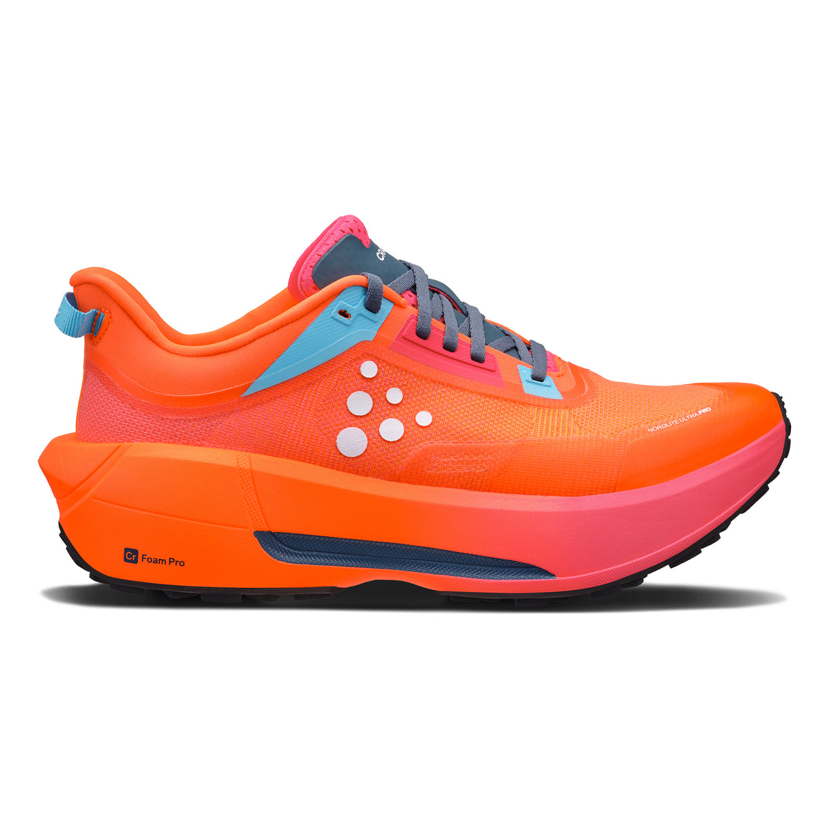 Craft Nordlite Ultra Pro Chaussure de running sans stabilisateurs Hommes - orange, bleu