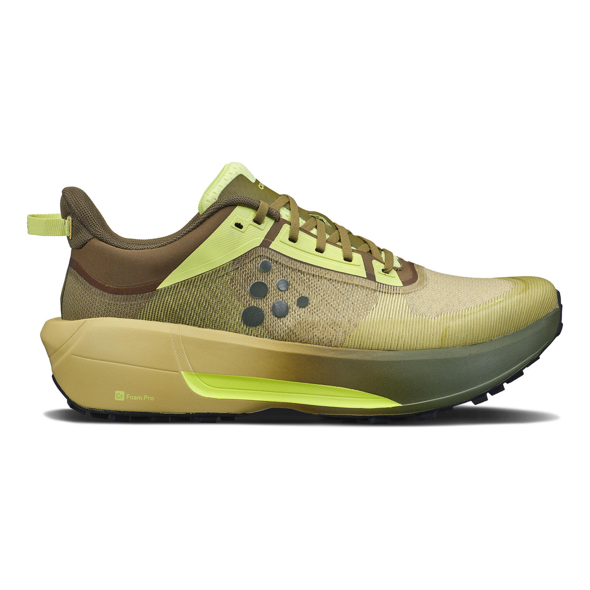 Craft Nordlite Ultra Pro Chaussure de running sans stabilisateurs Hommes - vert, jaune