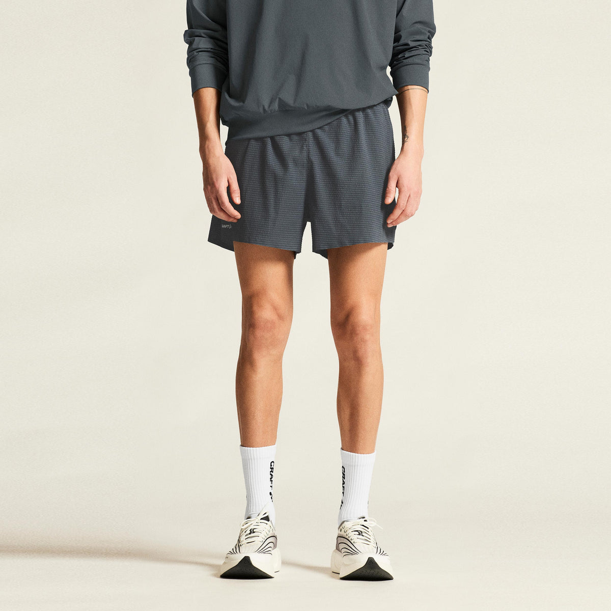 Craft Hypervent Structure Short de running Hommes - anthracite