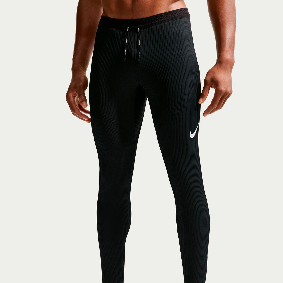 Nike AeroSwift Collant de course Hommes - noir, blanc