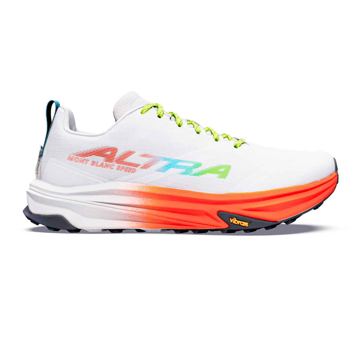 Altra Mont Blanc Speed Chaussure trail Femmes - blanc, corail