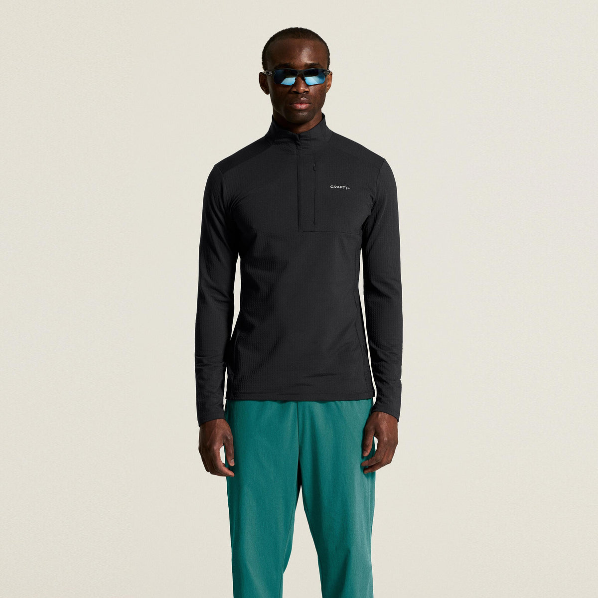 Craft Gain Thermal Maillot de course Hommes - noir