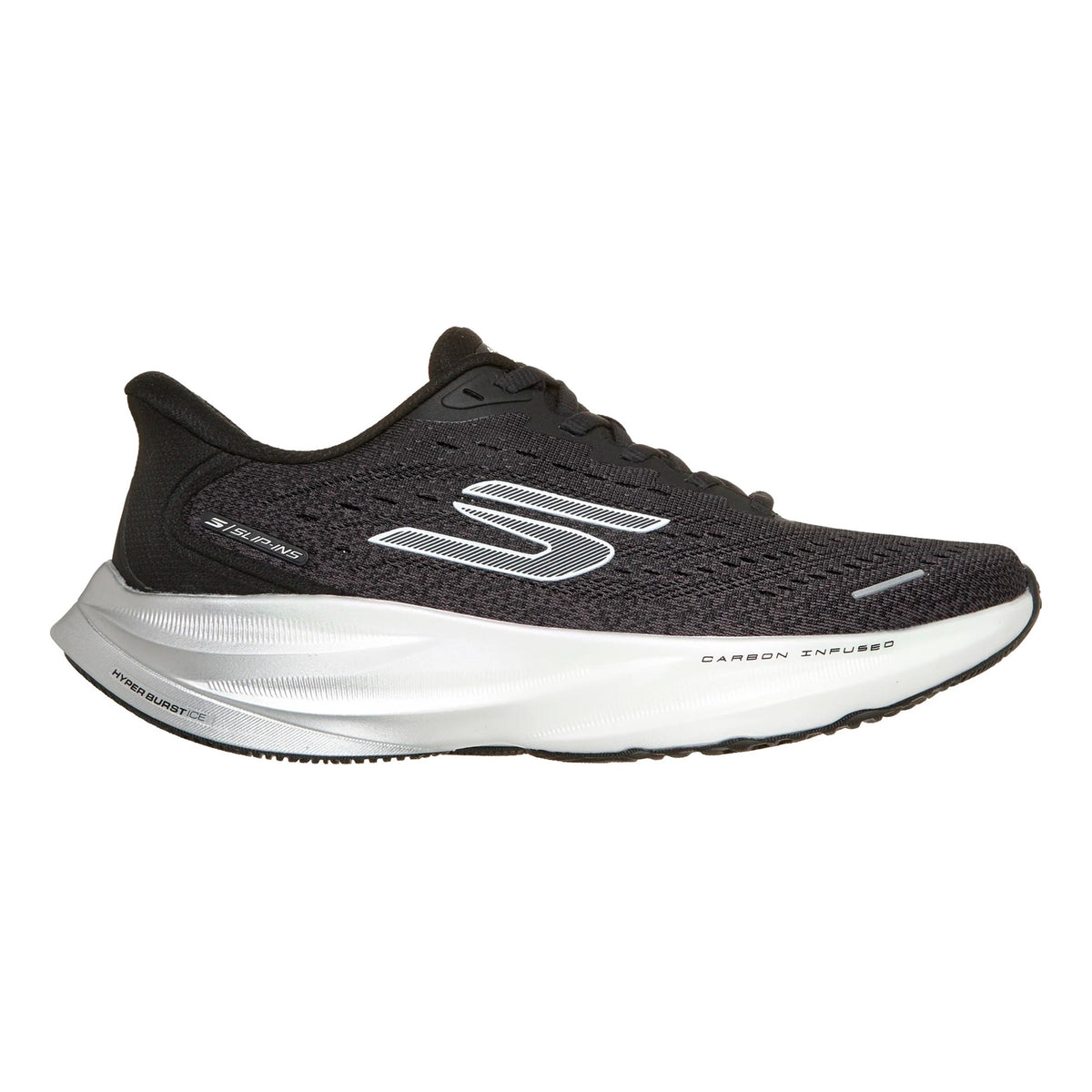 Skechers SKX Aero Spark Slip-In Chaussure de running sans stabilisateurs Femmes - noir, argent