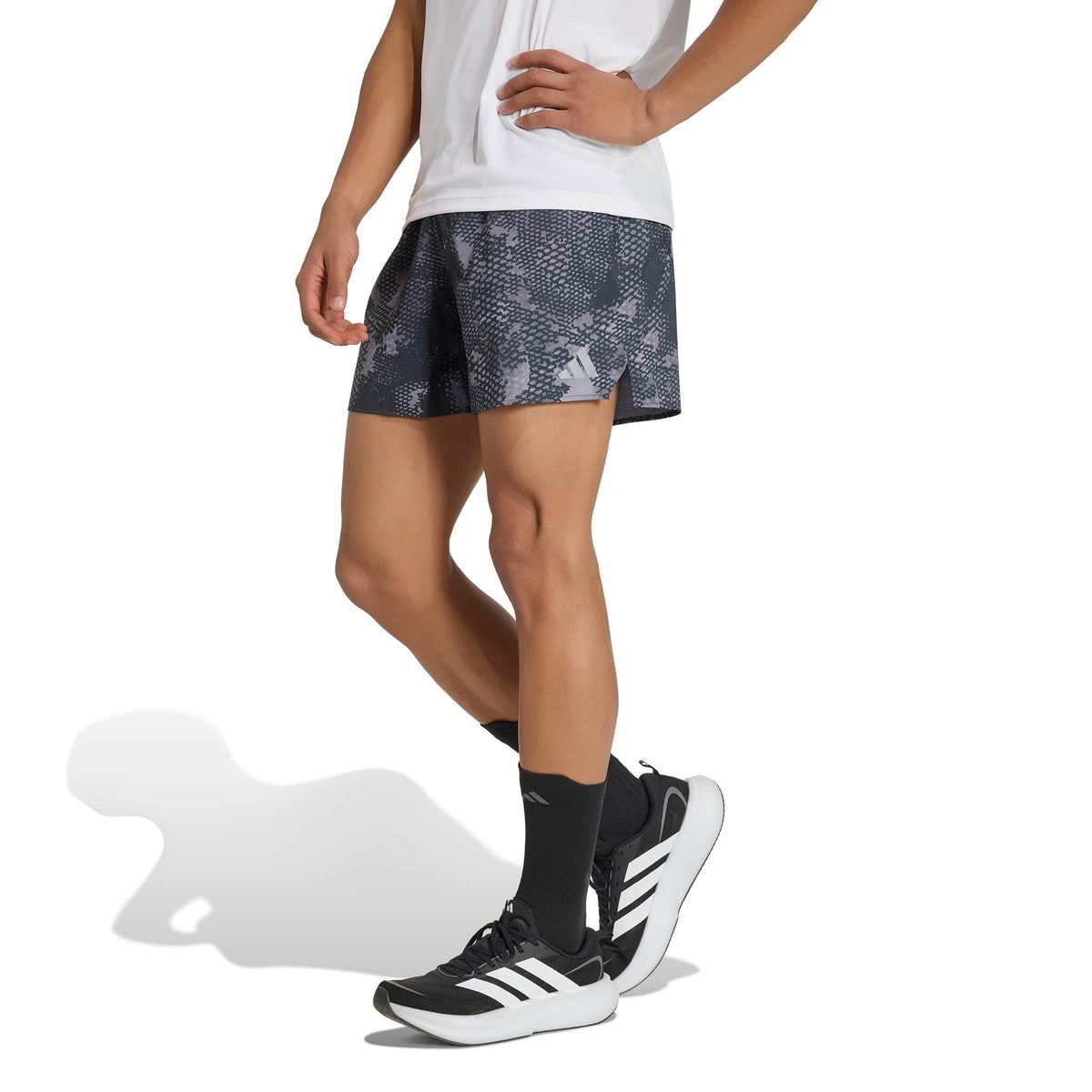 adidas adi365 Short de running Hommes - gris