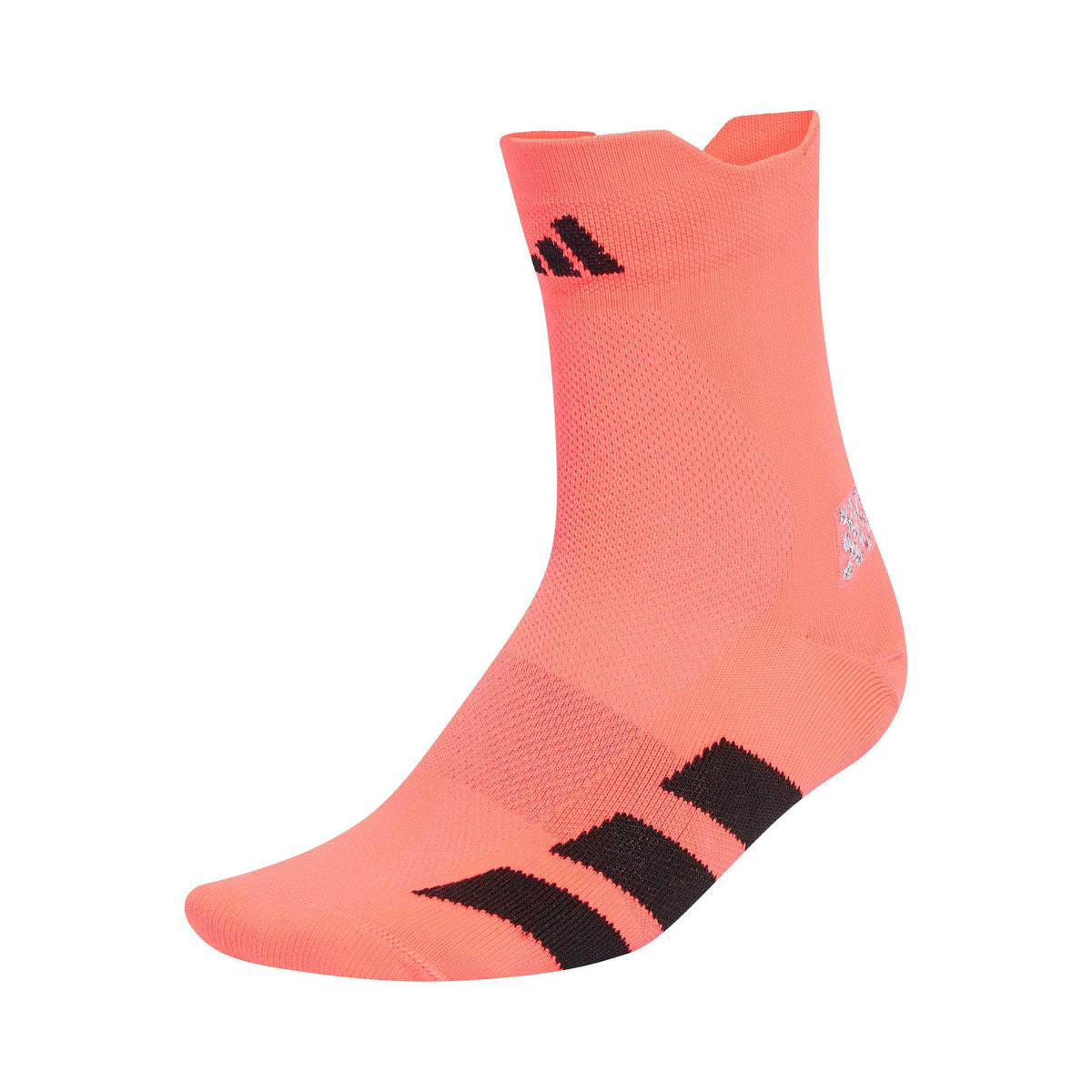 adidas adizero Quarter Chaussettes de running Unisex - corail, noir