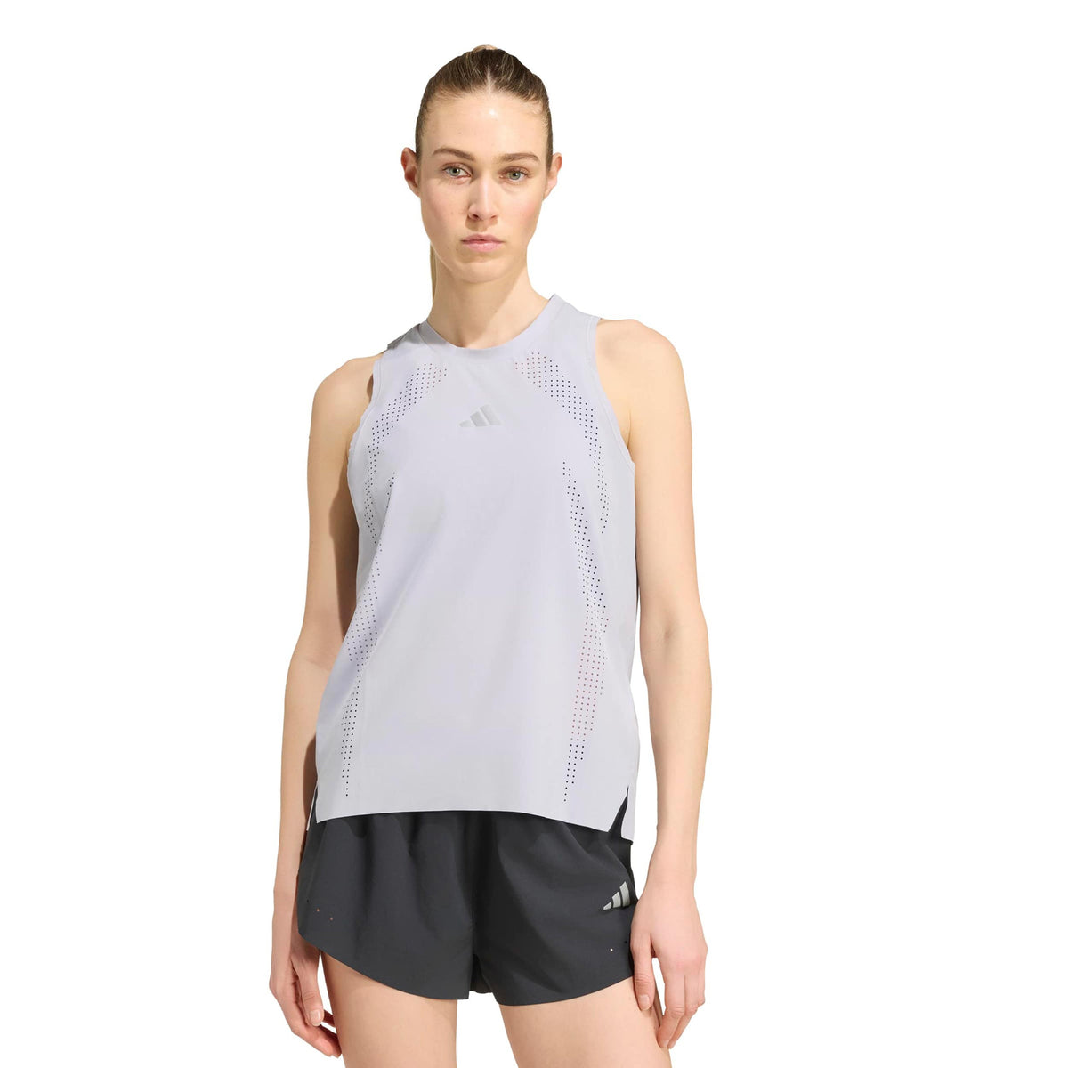 adidas adi365 Aspyre Maillot de course Femmes - gris clair