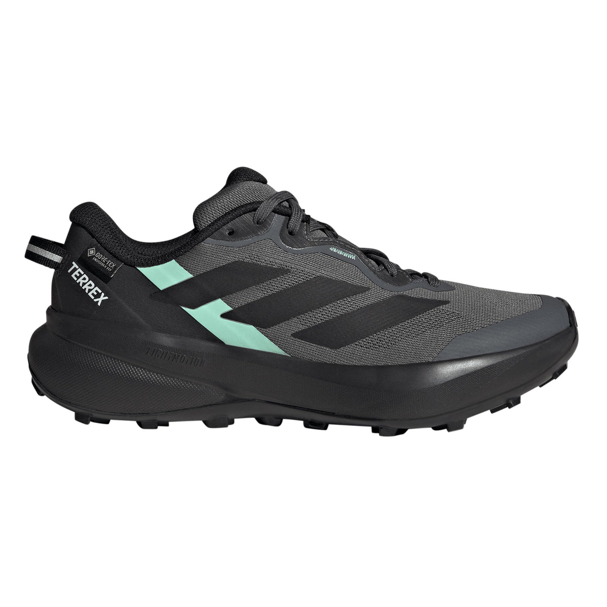 adidas Terrex Tracefinder Plus GTX Chaussure trail Femmes - gris foncé, noir