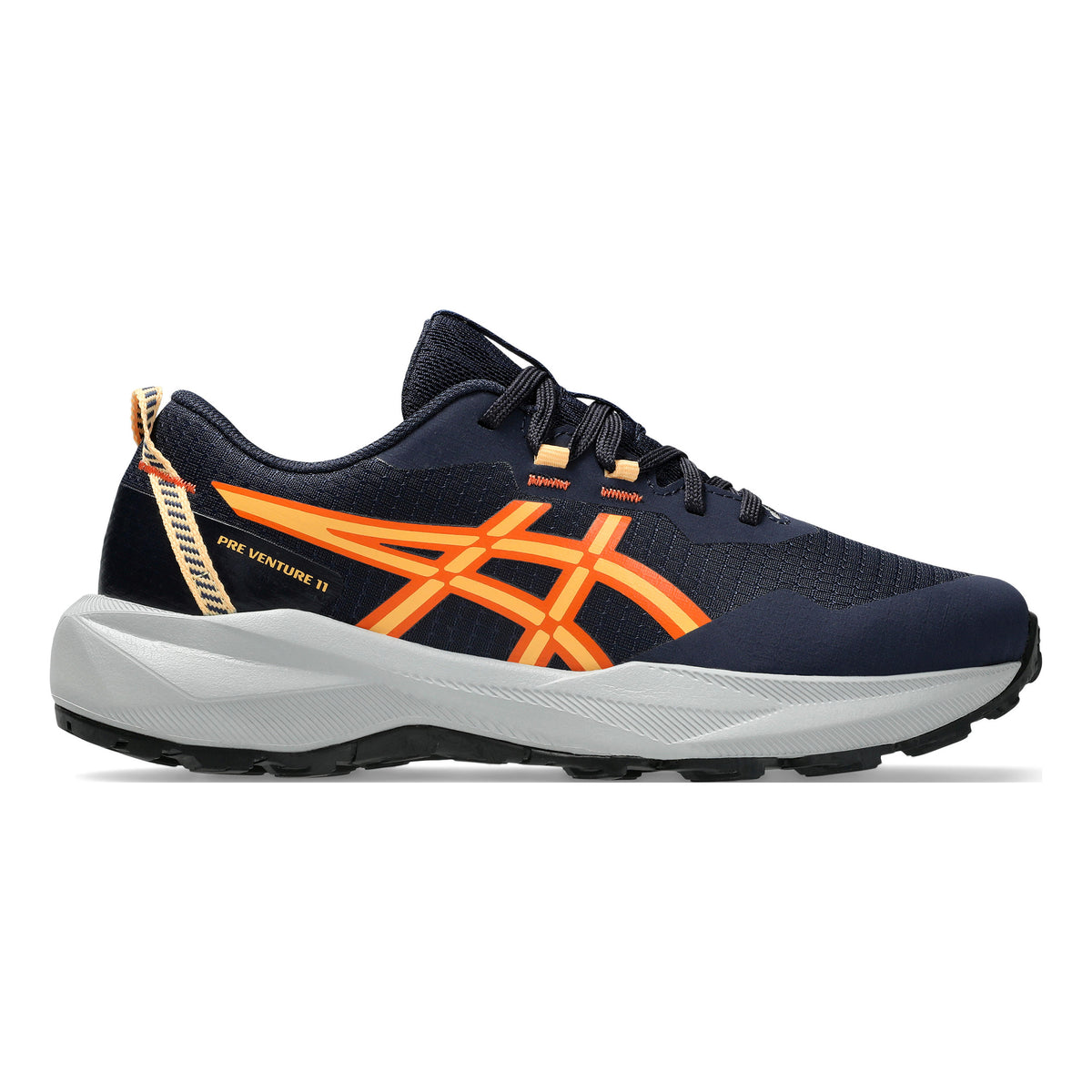 ASICS PRE VENTURE 11 GS Chaussure trail Enfants - bleu foncé, orange