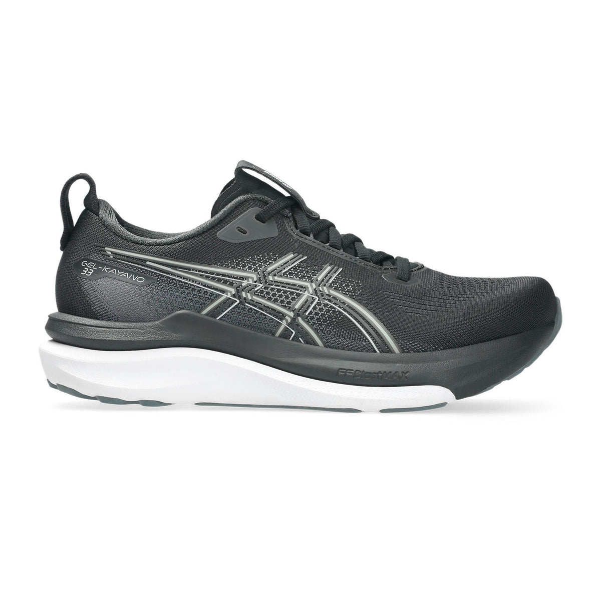 ASICS GEL-KAYANO 33 Chaussure de running avec stabilisateurs Femmes - noir, blanc