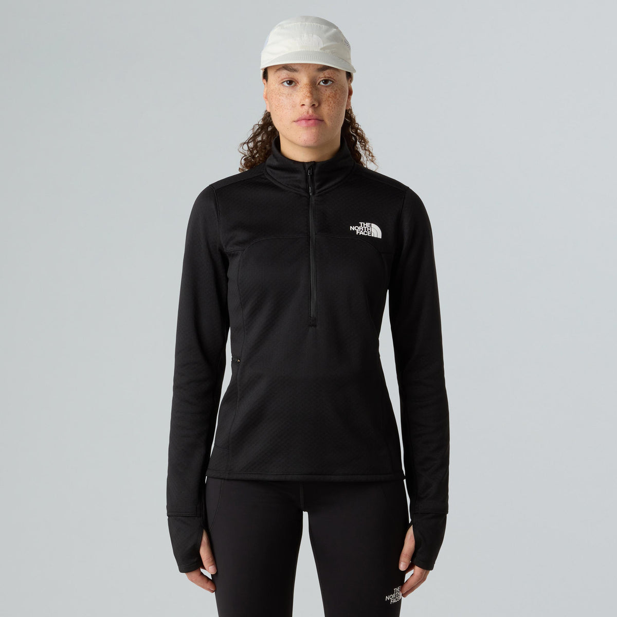 The North Face Winter Warm Pro 1/4 Zip Maillot de course Femmes - noir