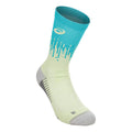 Performance Crew  Chaussettes de running - turquoise, jaunes fluo