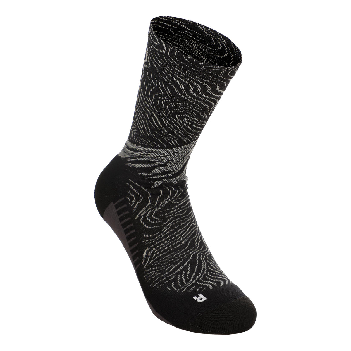 ASICS Fujitrail Graphic Crew  Chaussettes de running - noir, gris