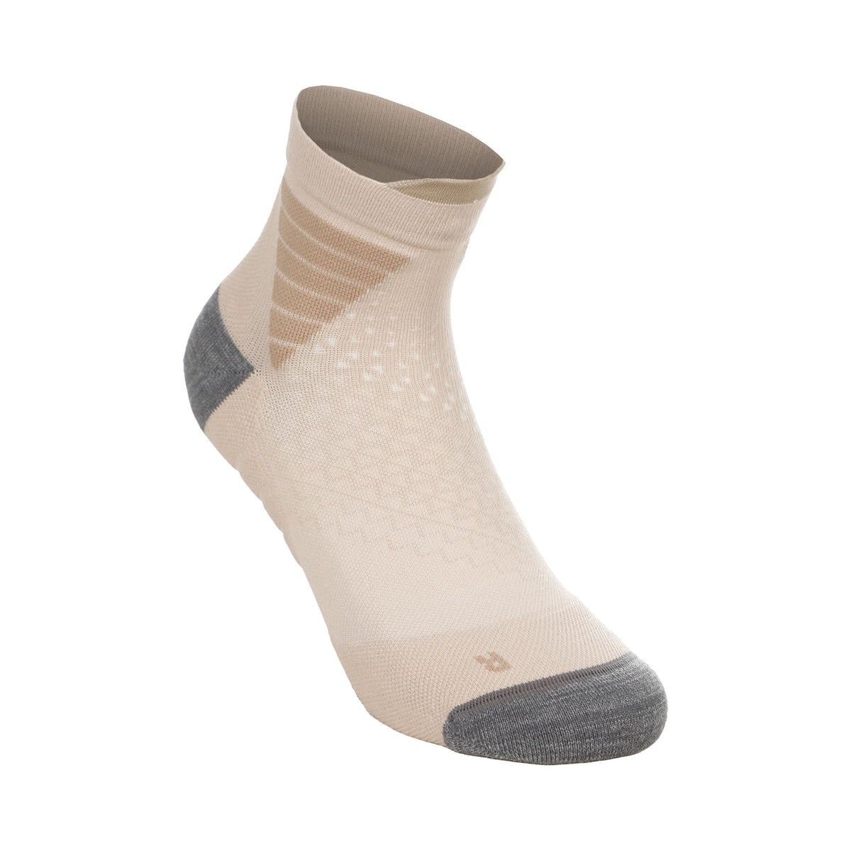 ASICS Elite Fujitrail Quarter  Chaussettes de running - beige