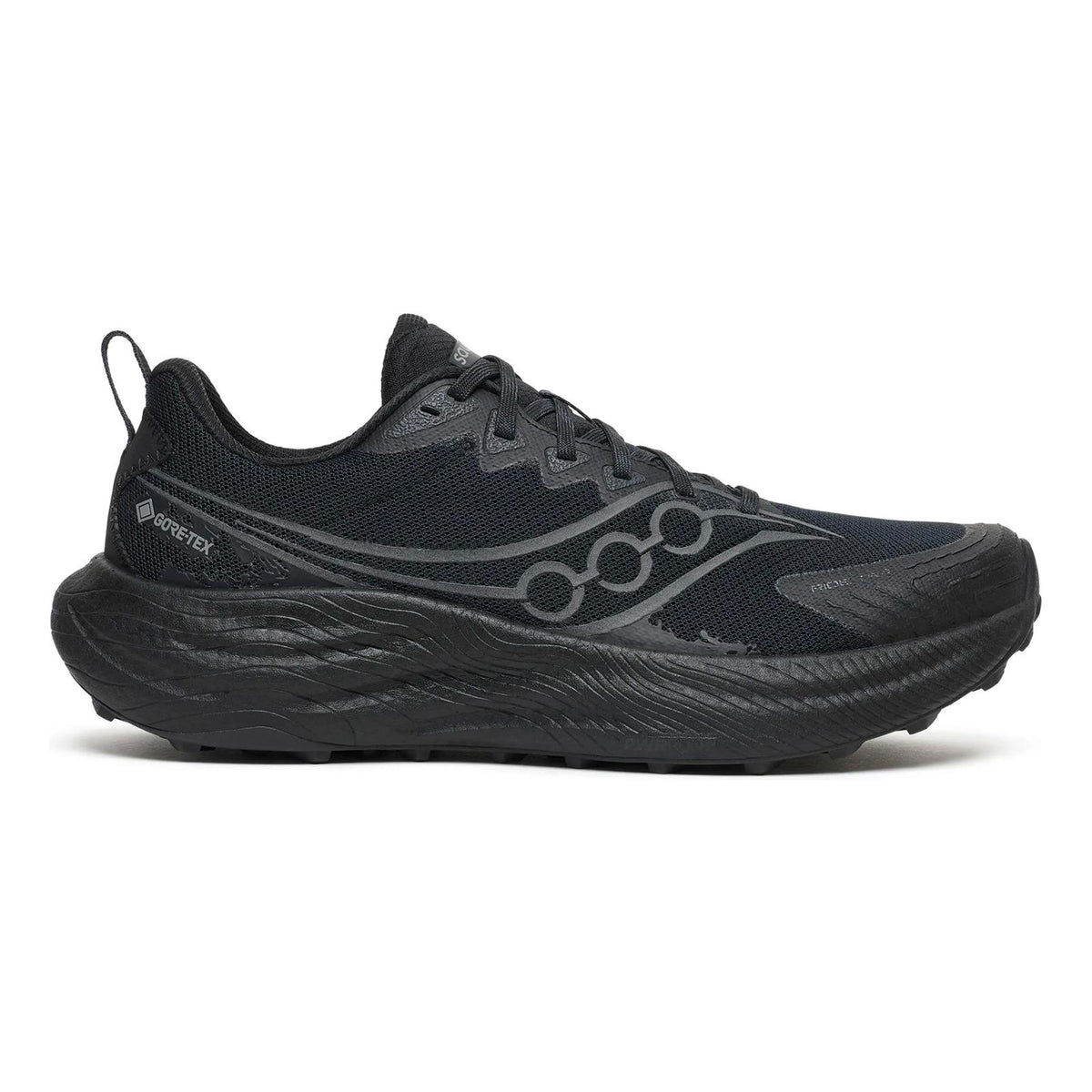 Saucony Ride TR3 GTX Chaussure de running sans stabilisateurs Hommes - noir, noir