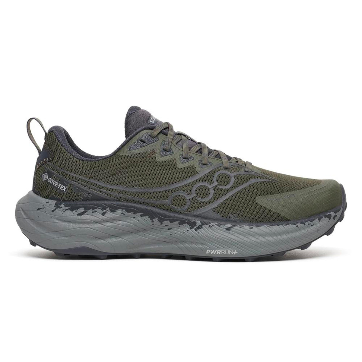 Saucony Ride TR3 GTX Chaussure de running sans stabilisateurs Hommes - vert olive, gris