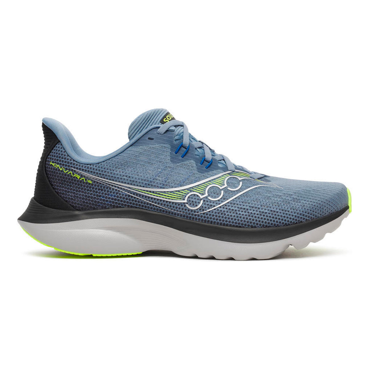 Saucony Kinvara 16 Chaussure de running sans stabilisateurs Hommes - bleu gris, noir