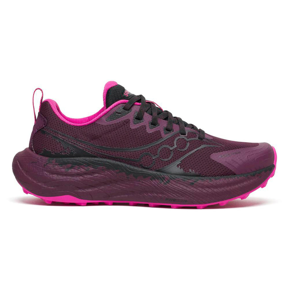Saucony Ride TR3 Chaussure de running sans stabilisateurs Femmes - rouge vin, rose