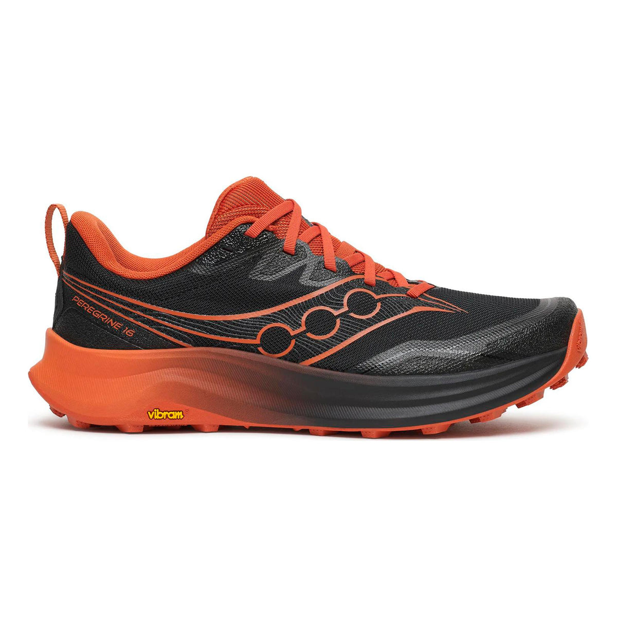 Saucony Peregrine 16 Chaussure trail Hommes - noir, rouille