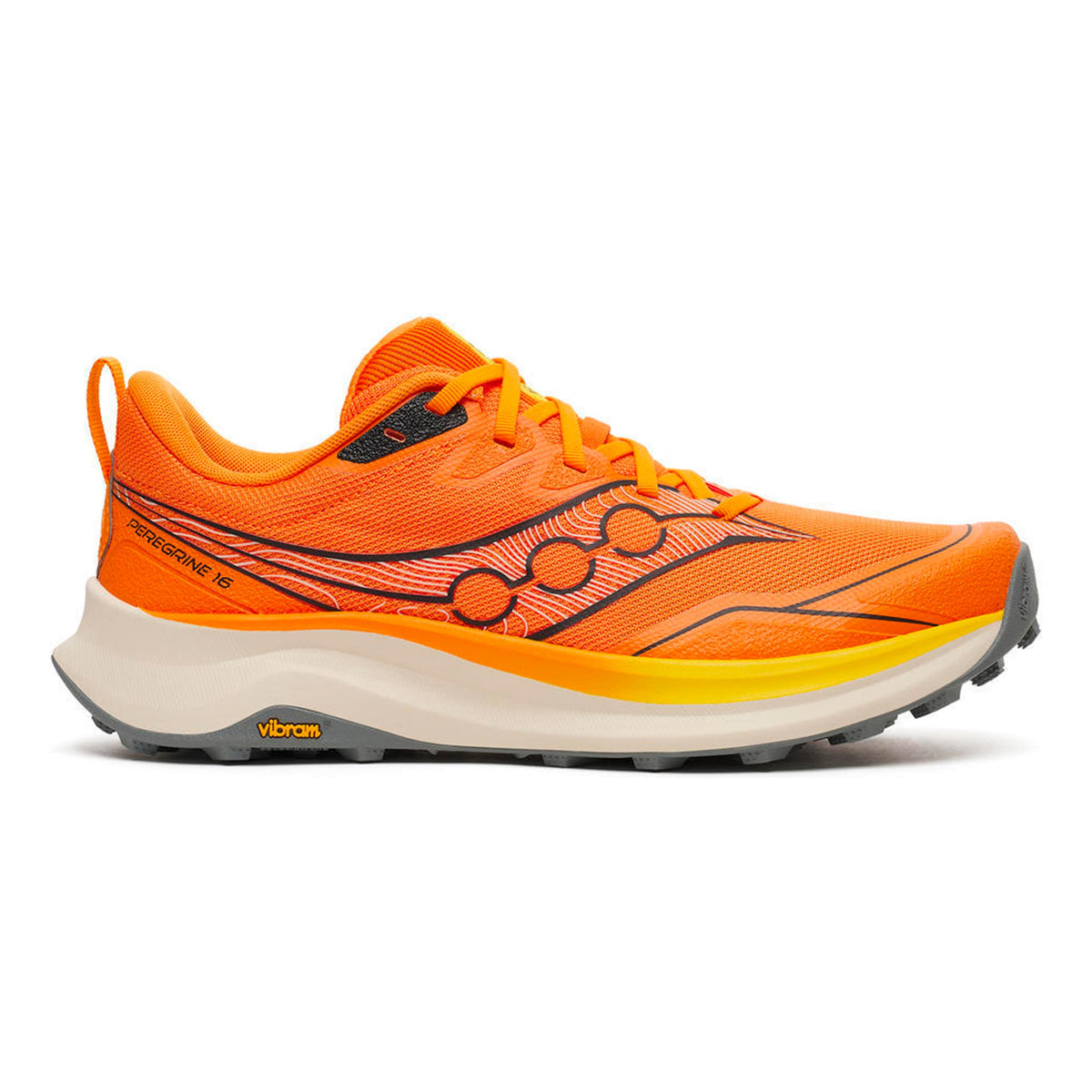 Saucony Peregrine 16 Chaussure trail Hommes - orange, jaune