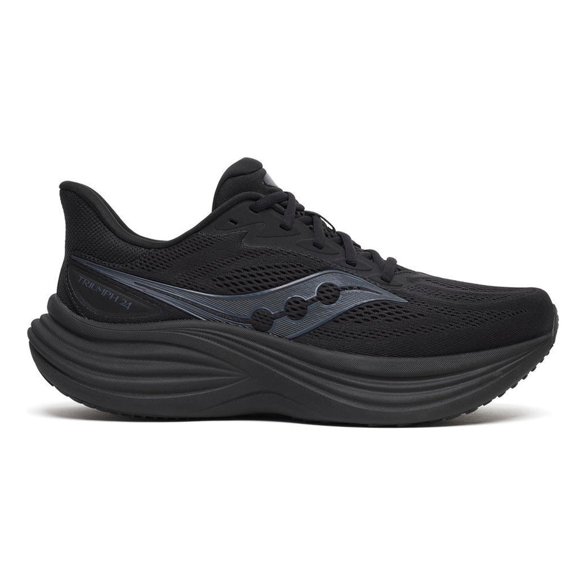 Saucony Triumph 24 Chaussure de running sans stabilisateurs Hommes - noir, noir
