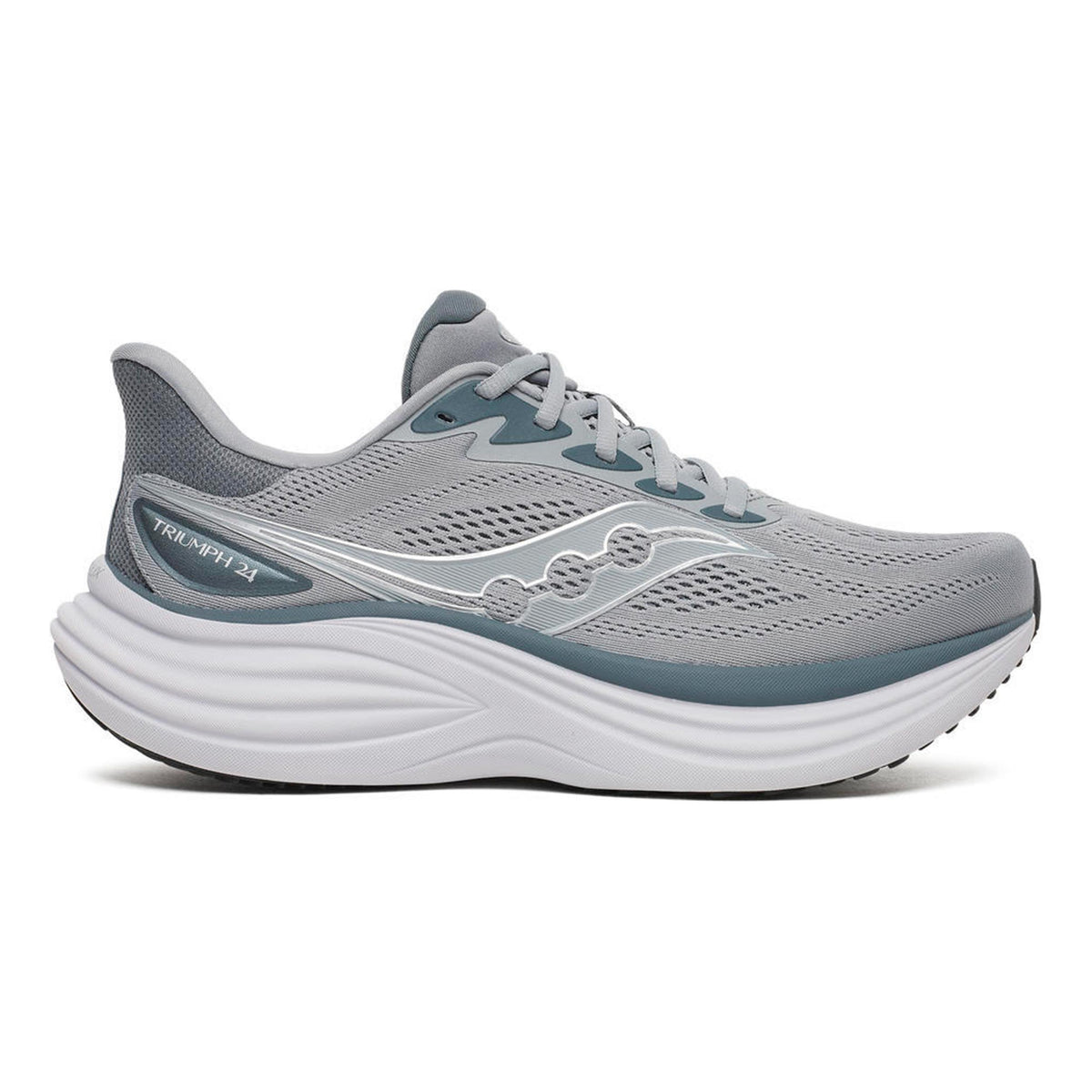 Saucony Triumph 24 Chaussure de running sans stabilisateurs Hommes - gris, gris