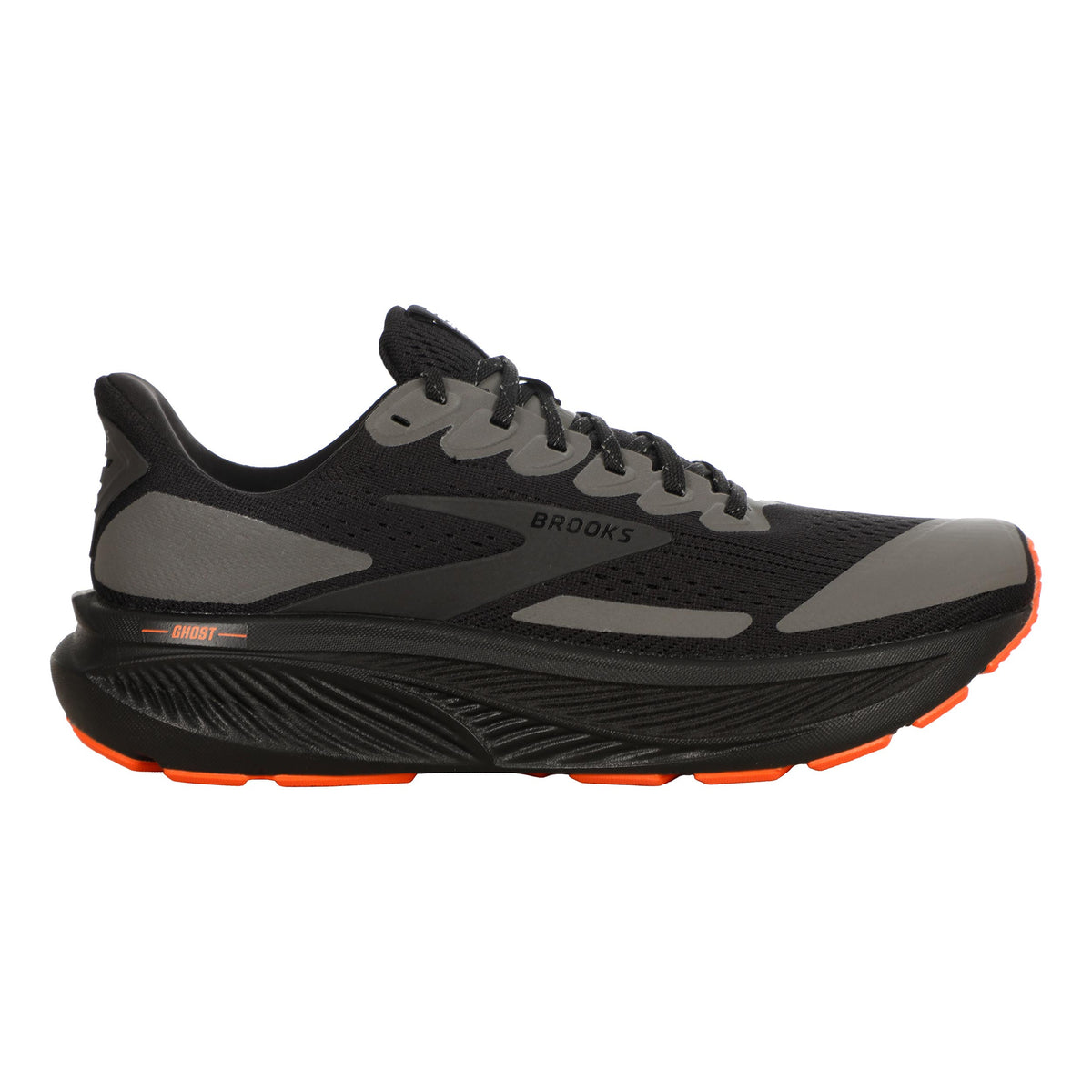 Brooks Ghost 17 Chaussure de running sans stabilisateurs Femmes - noir, orange